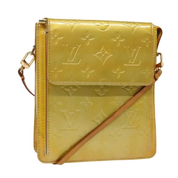 LOUIS VUITTON Monogram Vernis Motto Accessory Pouch Gris - Picture 1 of 16
